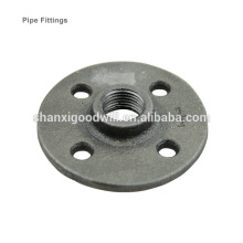 1 /2" malleable iron pipe fittings flanges with holes